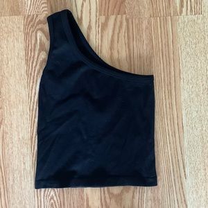 One shoulder tank